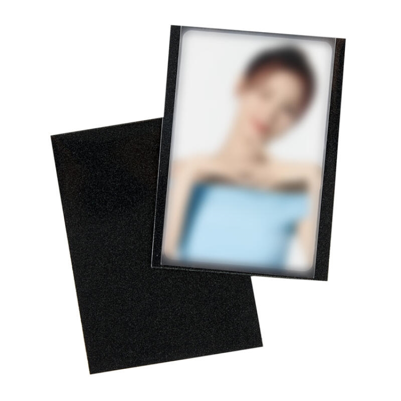 ARTBOX - Glitter Photocard Sleeve Black (10 Pack)/Product Detail/KPOP Merch