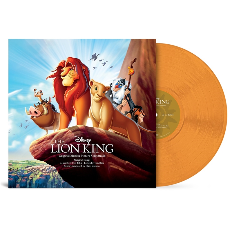 The Lion King - Orange Vinyl/Product Detail/Soundtrack