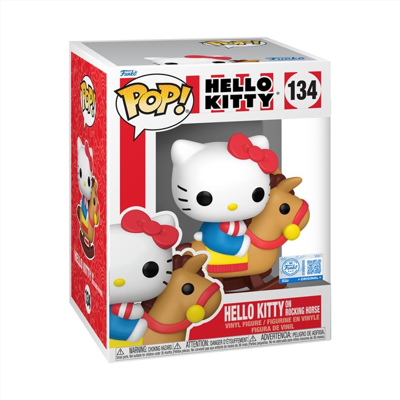 Hello Kitty - Hello Kitty on Rocking Horse Pop! Premium [RS]/Product Detail/Deluxe Pop Vinyl