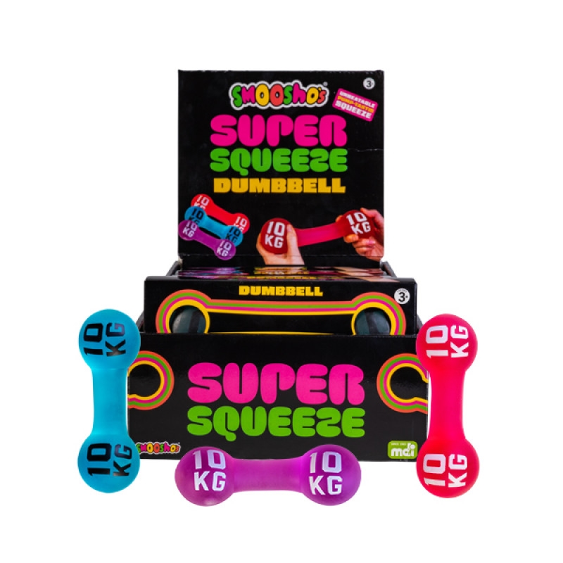 Smooshos Super Squeeze Dumbbell (Sent At Random)/Product Detail/Toys