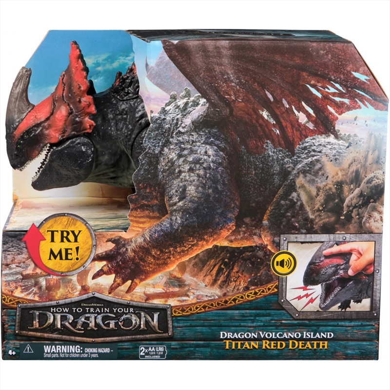 How To Train Your Dragon Titan Red Death Figure/Product Detail/Figurines