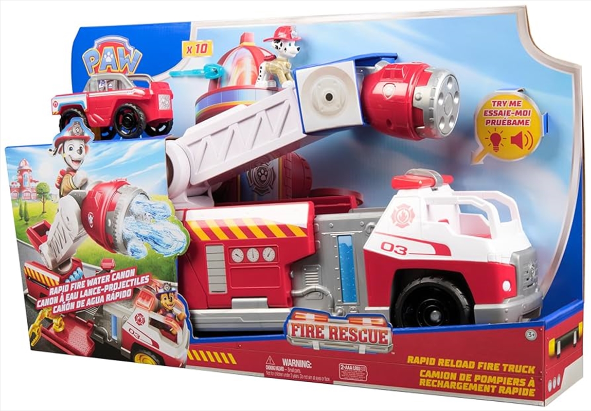Paw Patrol Fire Rescue Deluxe Fire Truck/Product Detail/Toys