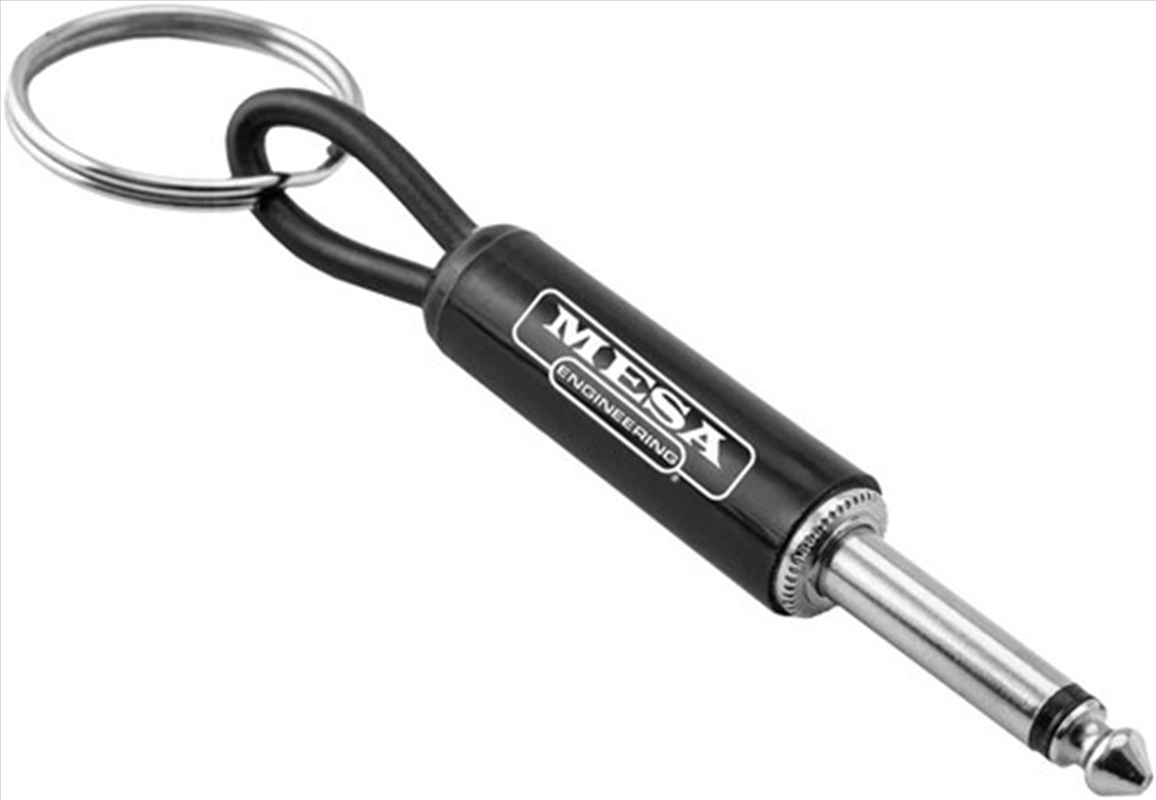 Mesa Boogie Dual Rectifier Standard Jack Rack (Black/Silver) - Includes 4 Guitar Plug Keychains/Product Detail/Keyrings