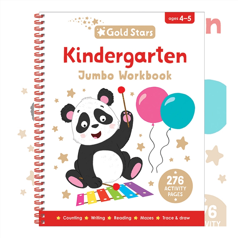 Gold Stars Vol. 3 - Jumbo Workbook - Kindergarten/Product Detail/Children