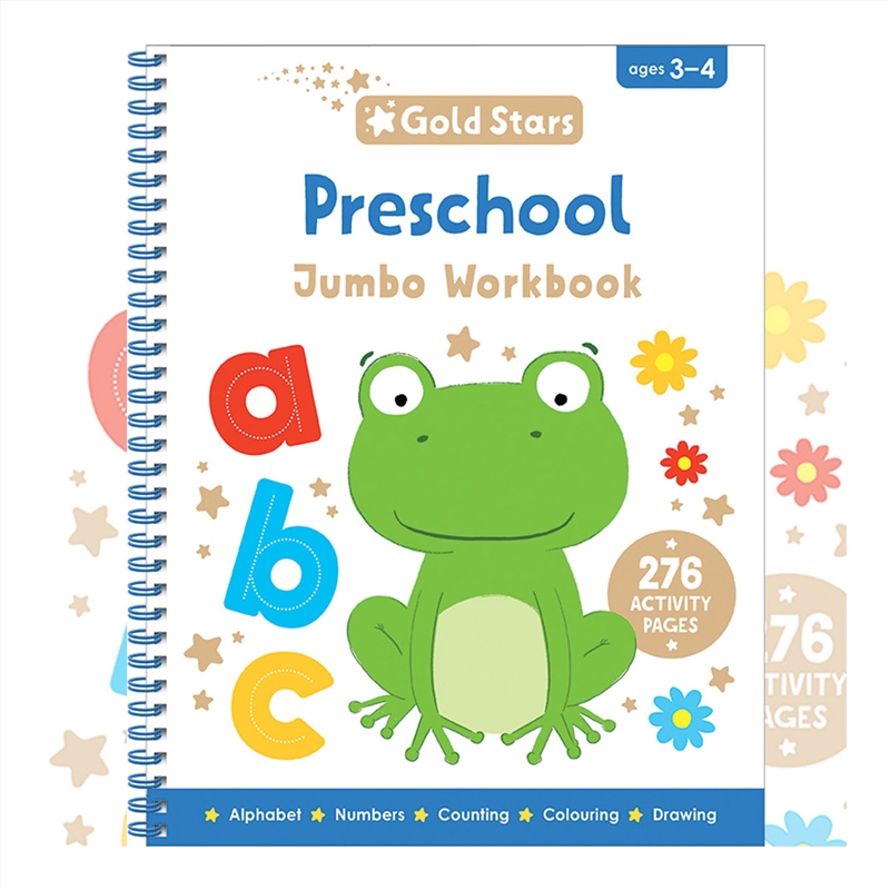 Gold Stars Vol. 3 - Jumbo Workbook - Preschool/Product Detail/Children