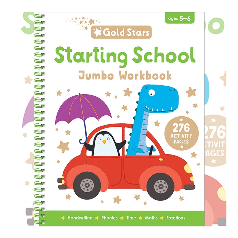 Gold Stars Vol. 3 - Jumbo Workbook - Starting School/Product Detail/Children