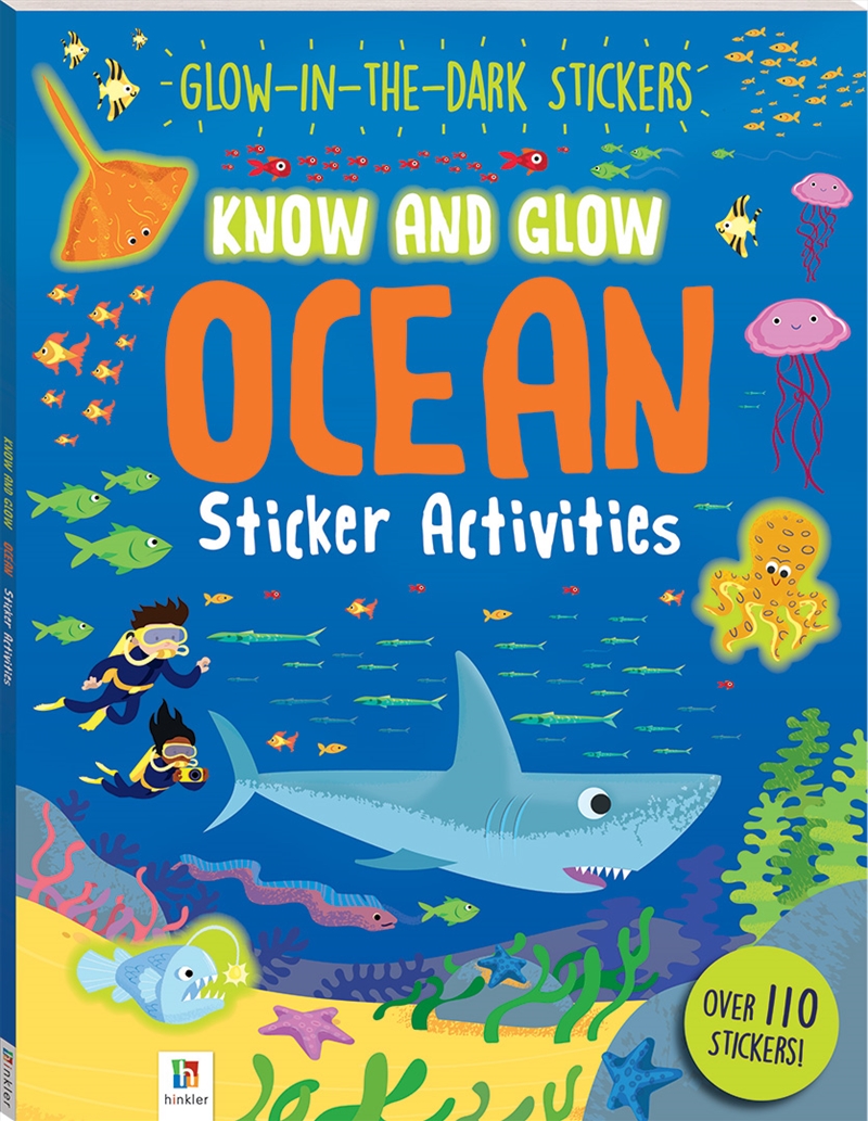 Know Glow Sticker Activities Ocean/Product Detail/Kids Activity Books