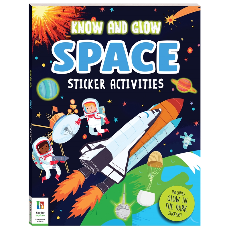 Know Glow Sticker Activities Space/Product Detail/Kids Activity Books