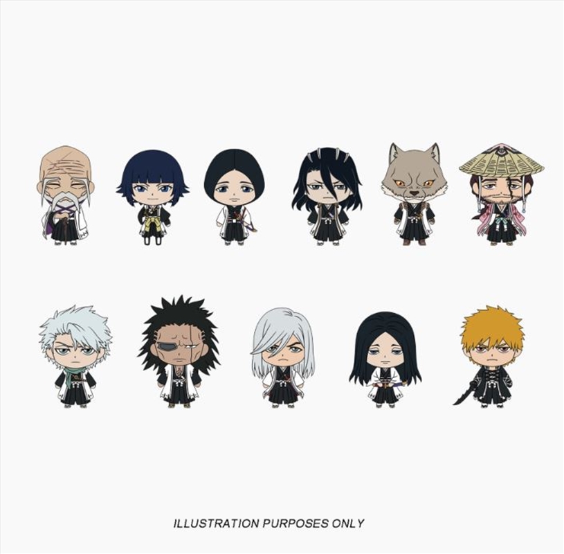 Bleach - 1000 Year Blood War 3D Foam Bag Clip Series 2 (SENT AT RANDOM)/Product Detail/Keyrings