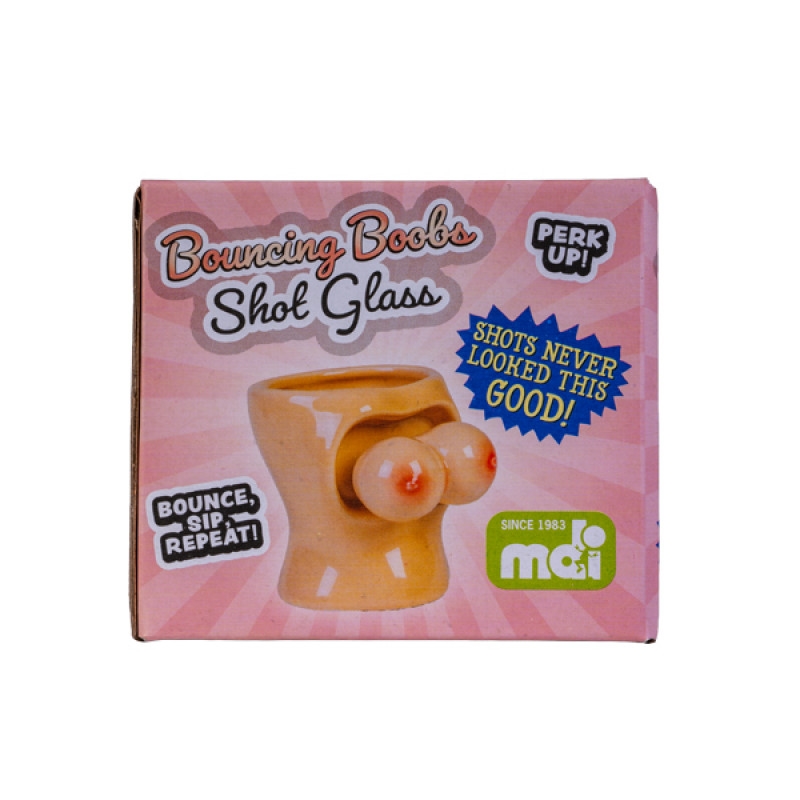 Shot Glass Bouncing Boobs/Product Detail/Flasks & Shot Glasses