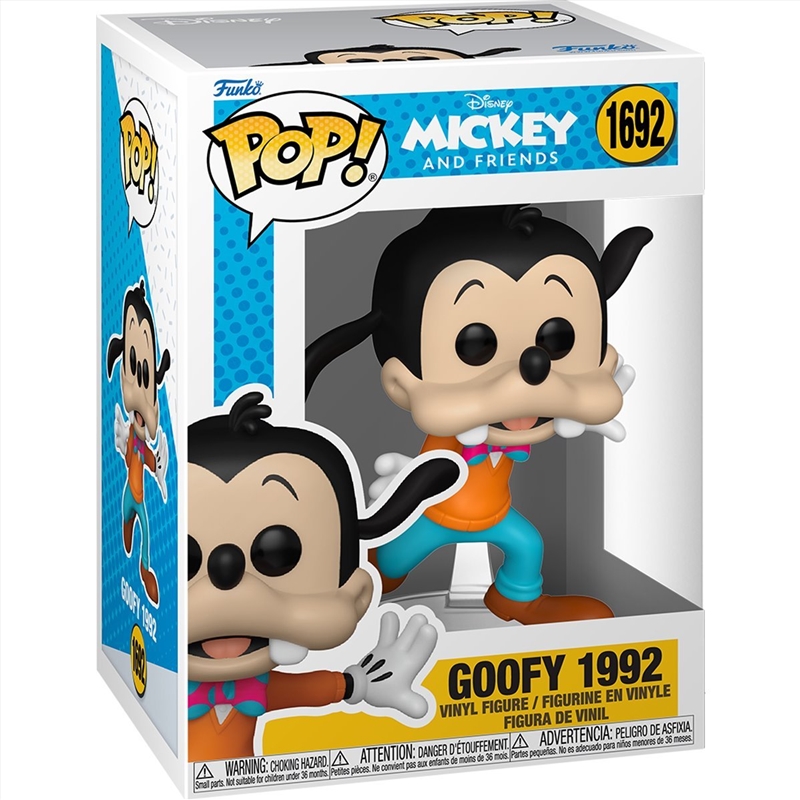 Disney: Goofy Through the Ages - Goofy 1992 Pop! Vinyl/Product Detail/Standard Pop Vinyl