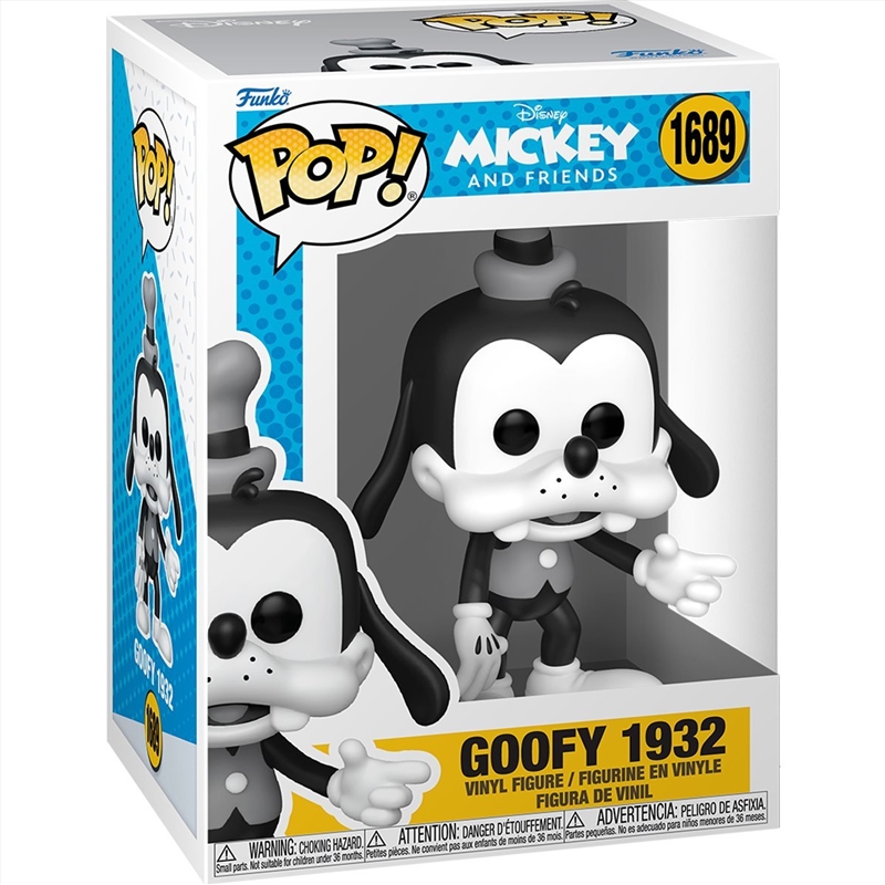 Disney: Goofy Through the Ages - Goofy 1932 Pop! Vinyl/Product Detail/Standard Pop Vinyl