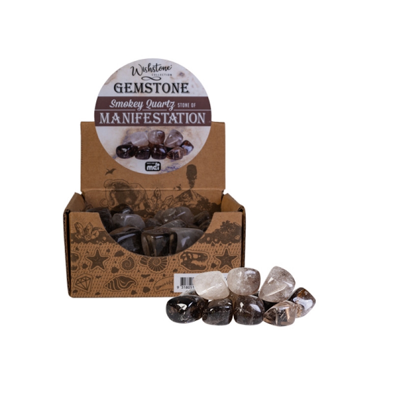 Tumbled Gemstone Smoky Quartz  (Sent At Random)/Product Detail/Gems