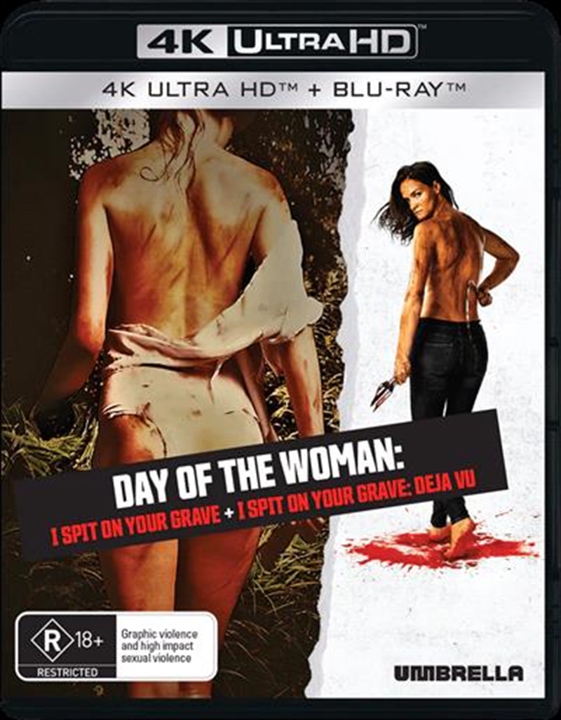 Day Of The Woman - I Spit On Your Grave / I Spit On Your Grave - Deja Vu - Limited Edition  Blu-ray/Product Detail/Horror