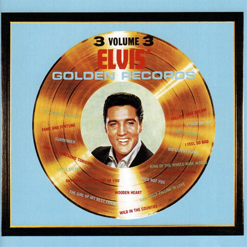 Elvis Gold Records; Vol 3/Product Detail/Rock