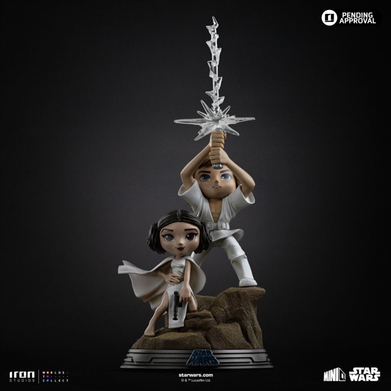 Star Wars - Luke and Leia Minico/Product Detail/Figurines
