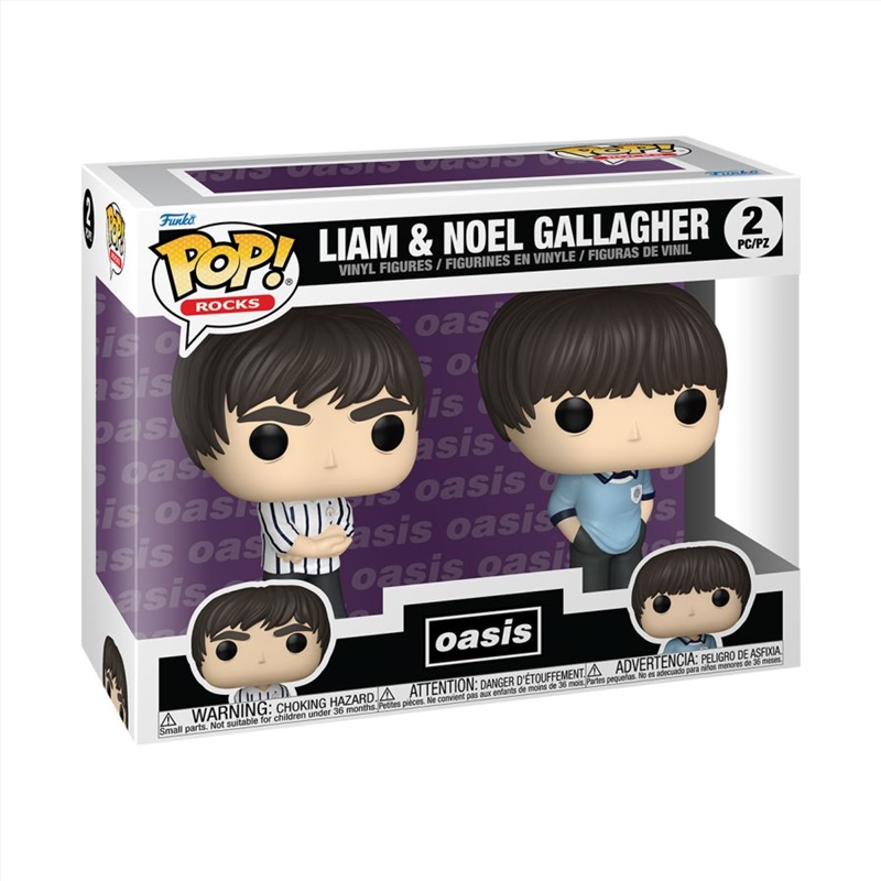 Oasis - Liam & Noel Gallagher Pop! Vinyl 2 Pack/Product Detail/Music