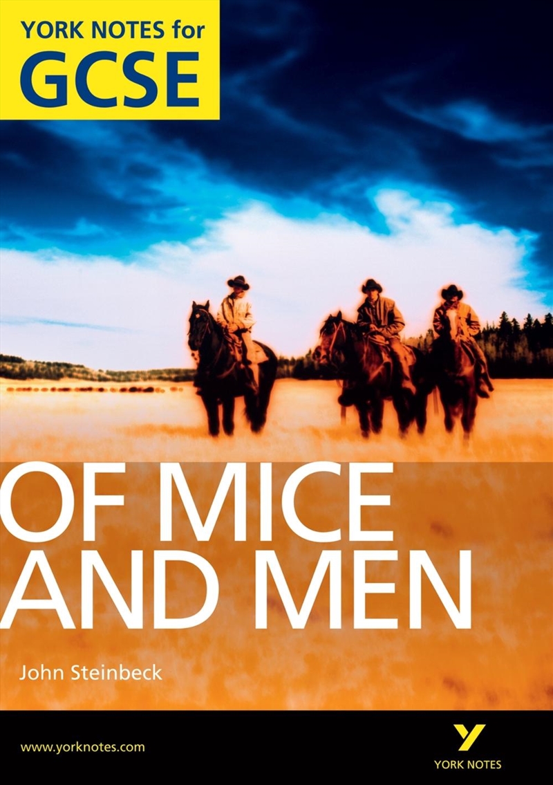 Of Mice and Men: York Notes GCSE (Grades A*-G)/Product Detail/Literature & Poetry