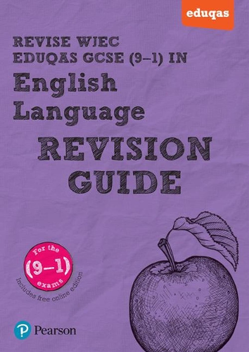 Pearson REVISE WJEC Eduqas GCSE English Language Revision Guide incl. online revision - for 2026, 20/Product Detail/English