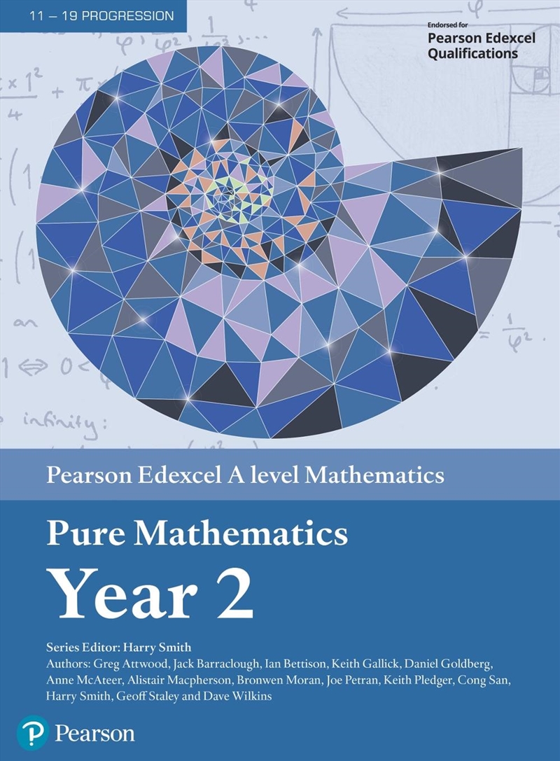 Pearson Edexcel A level Mathematics Pure Mathematics Year 2 Textbook + e-book/Product Detail/Maths