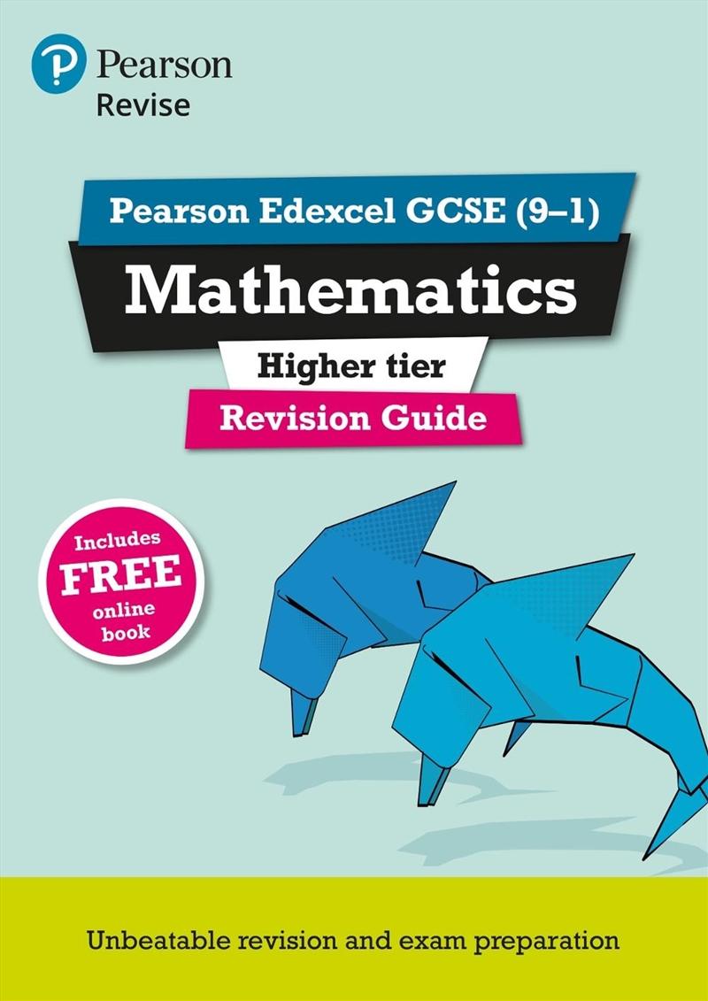 Pearson REVISE Edexcel GCSE Maths (Higher) Revision Guide/Product Detail/Maths
