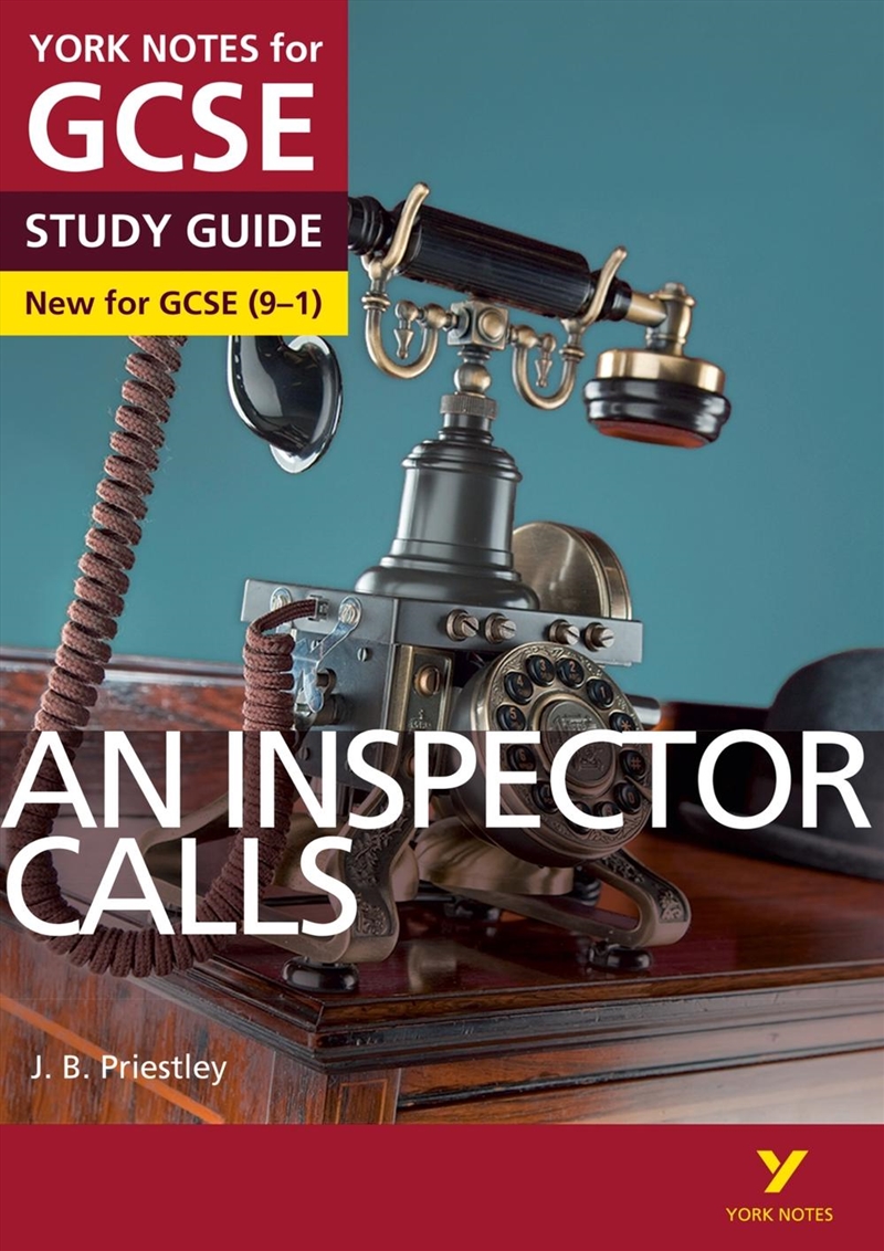 An Inspector Calls York Notes GCSE English Literature Study Guide - for 2026, 2027 exams/Product Detail/English