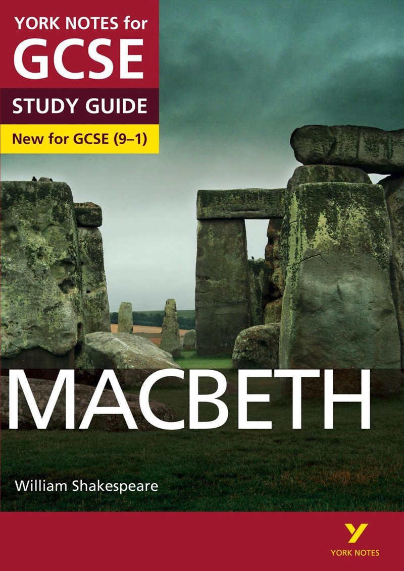 Macbeth York Notes GCSE English Literature Study Guide - for 2026, 2027 exams/Product Detail/English
