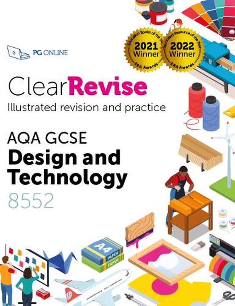 ClearRevise AQA GCSE Design and Technology 8552/Product Detail/Education & Textbooks