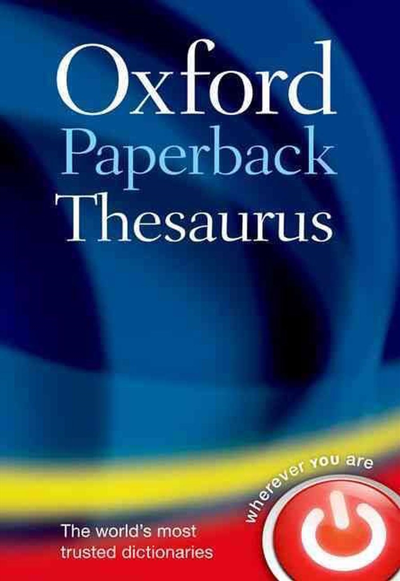 Oxford Paperback Thesaurus/Product Detail/Reference & Encylopaedias