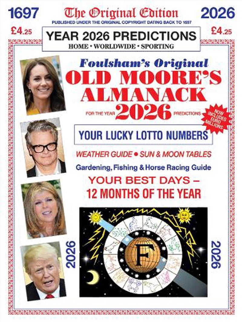 Old Moore's Almanack 2026/Product Detail/Tarot & Astrology