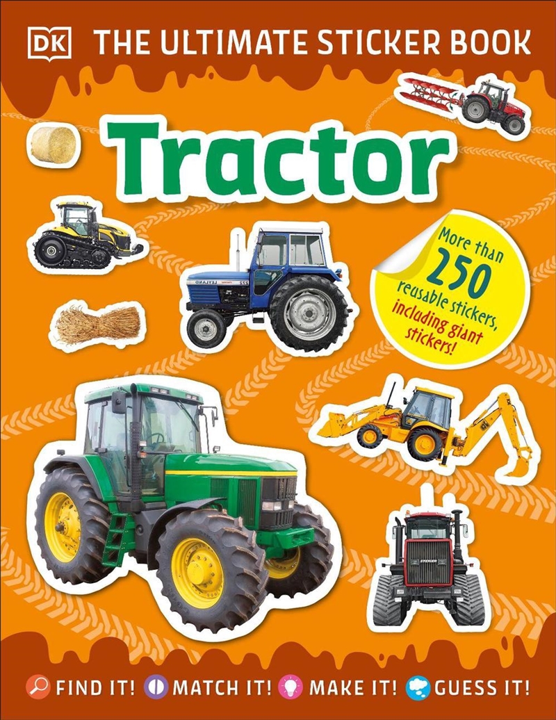 Ultimate Sticker Book Tractor/Product Detail/Kids Activity Books