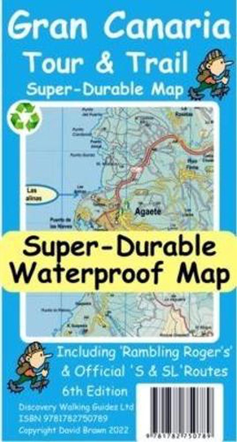 Gran Canaria Tour and Trail Map/Product Detail/Geography