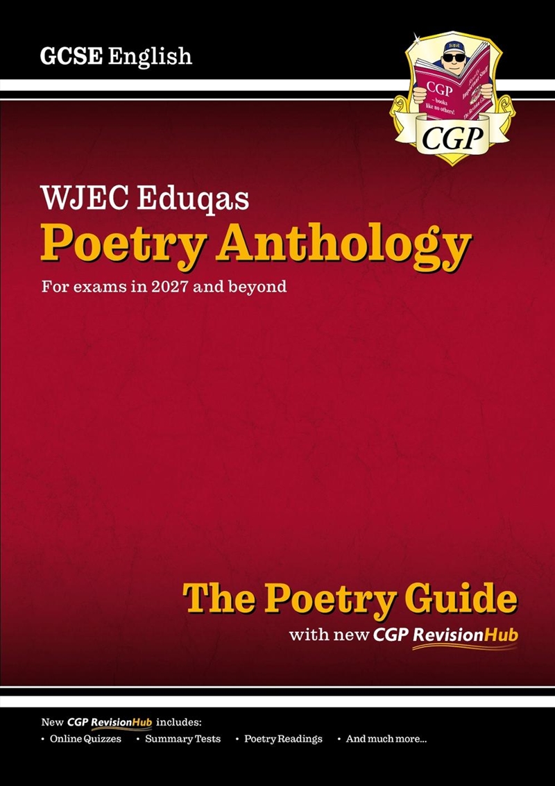 New GCSE English WJEC Eduqas Anthology Poetry Guide with CGP RevisionHub (for exams from 2027)/Product Detail/English