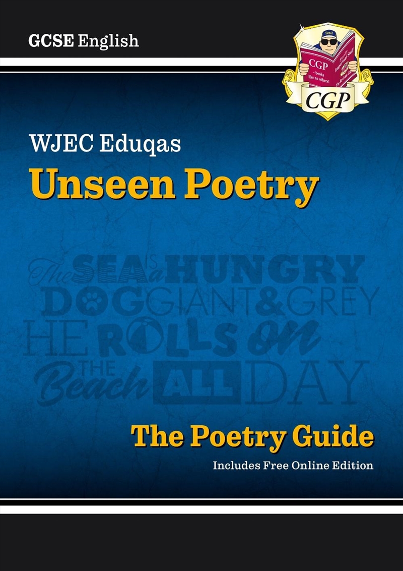 GCSE English WJEC Eduqas Unseen Poetry Guide includes Online Edition/Product Detail/English