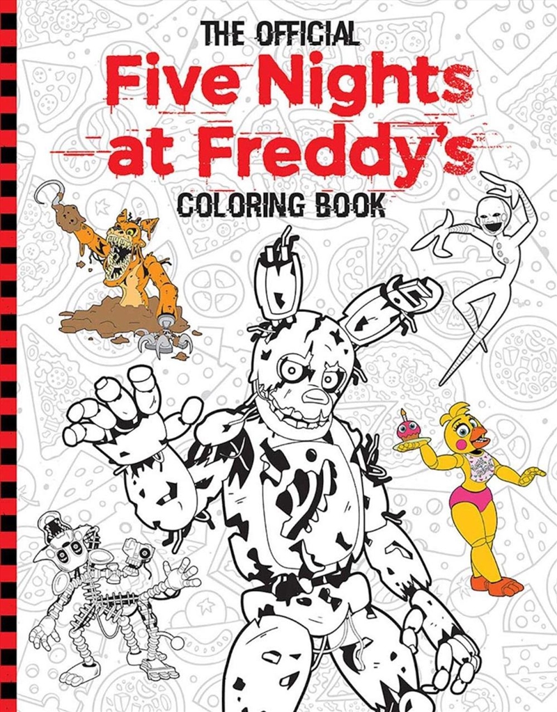 Official Five Nights at Freddy's Coloring Book/Product Detail/Kids Colouring