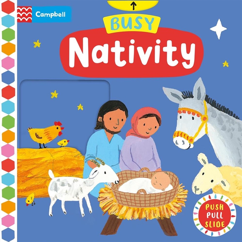 Busy Nativity : A Push, Pull, Slide Book/Product Detail/Early Childhood Fiction Books
