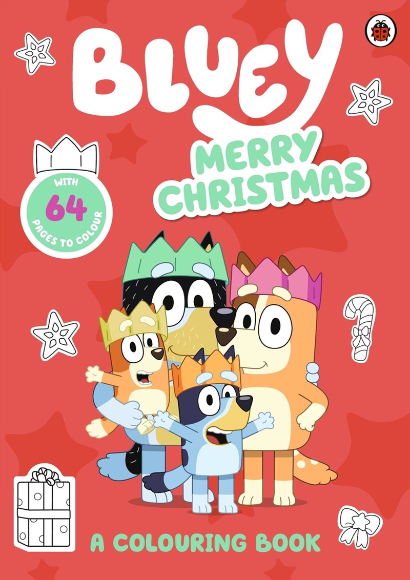 Bluey: Merry Christmas: A Colouring Book/Product Detail/Kids Colouring
