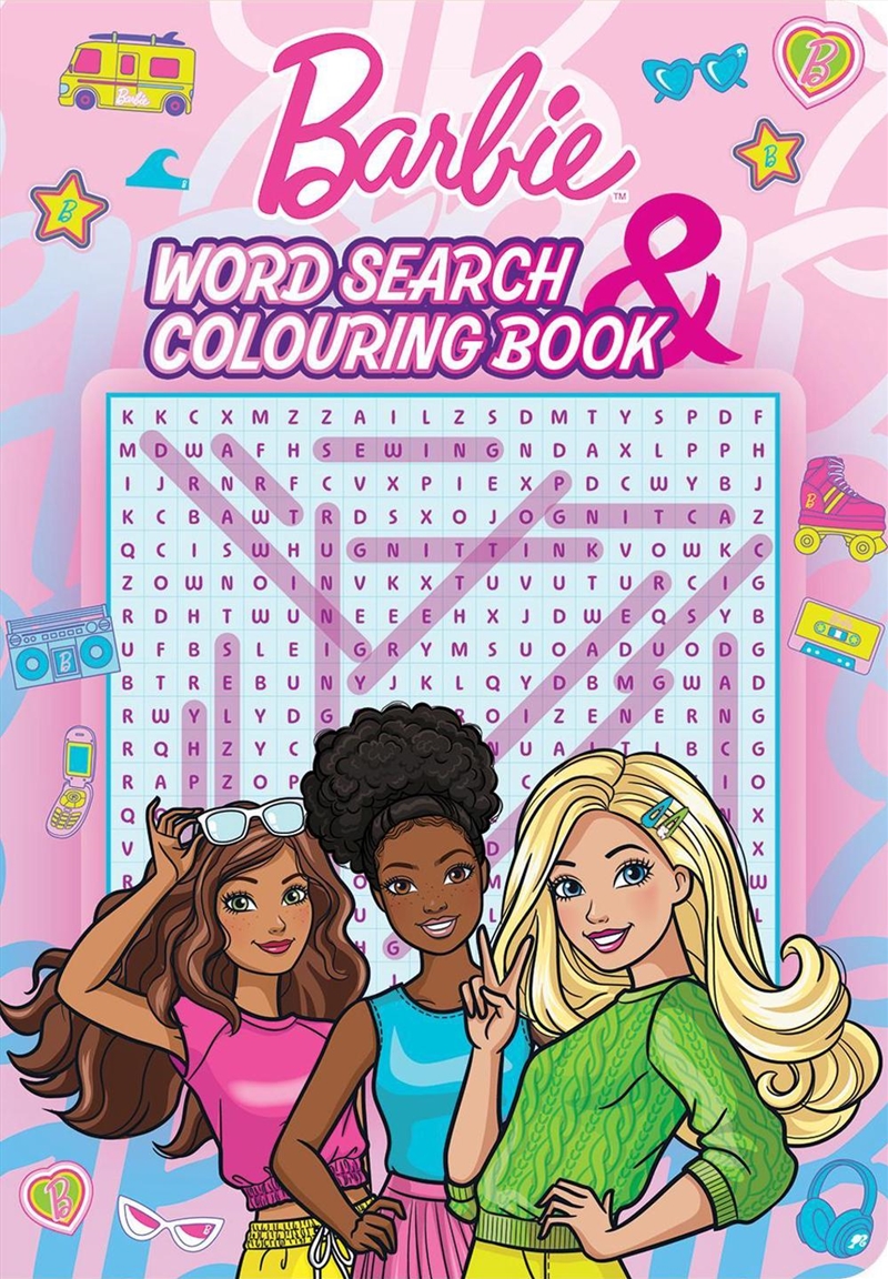 Barbie: Word Search and Colouring Book/Product Detail/Kids Activity Books