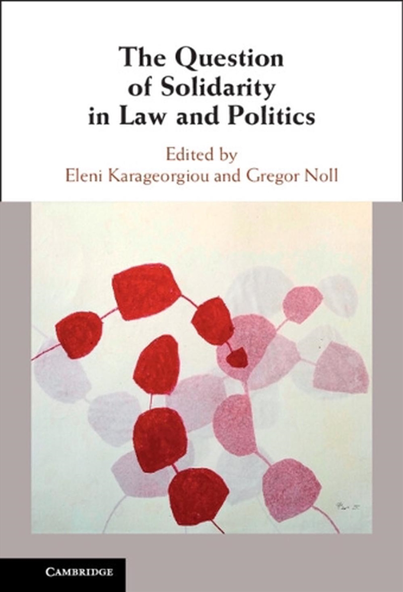 The Question Of Solidarity In Law And Politics/Product Detail/Law
