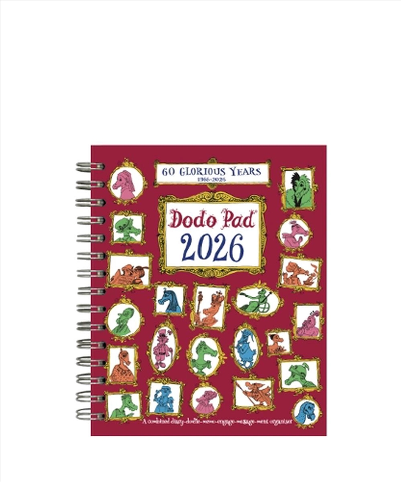 The Dodo Pad Mini / Pocket Diary 2026 - Week to View Calendar Year/Product Detail/Calendars & Diaries