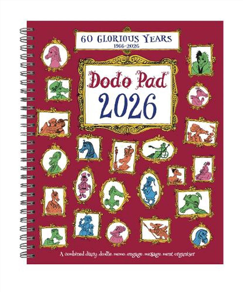 The Dodo Pad Original Desk Diary 2026 - Week to View, Calendar Year Diary/Product Detail/Calendars & Diaries