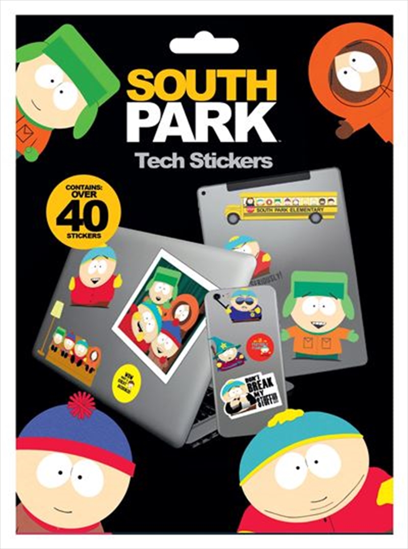 South Park - Characters - Tech Stickers/Product Detail/Stationery