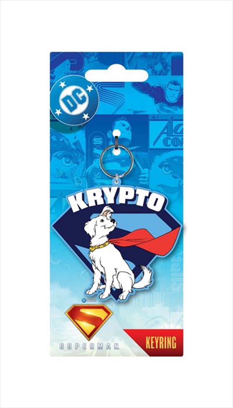 DC Comics - Superman Crypto Dog - PVC Keyring/Product Detail/Keyrings