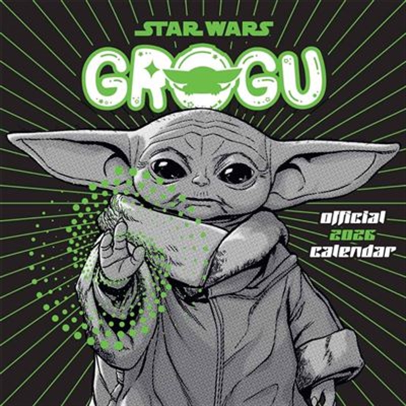 The Mandalorian TV - Grogu 2026 Square Calendar/Product Detail/Calendars & Diaries