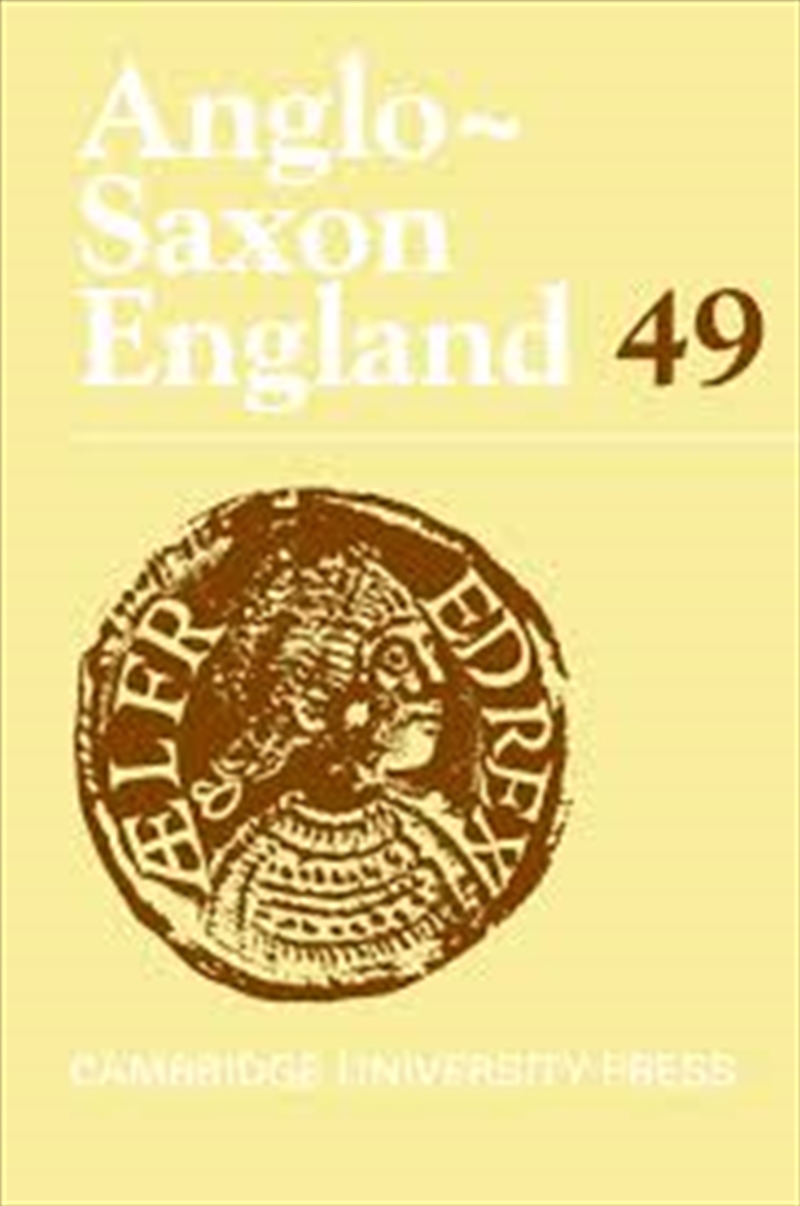 Anglo-Saxon England: Volume 49/Product Detail/History