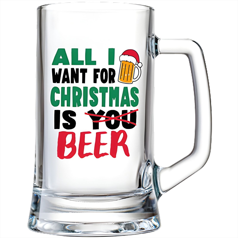 Christmas Beer Mug With Handle/Product Detail/Drinkware