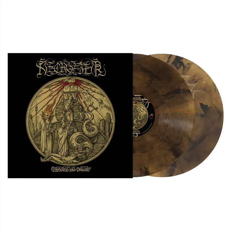 Transcend into Oblivion - Cosmic Storm Clear Brown/Black Marbled Vinyl/Product Detail/Metal