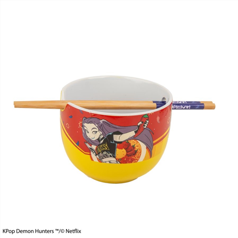 KPop Demon Hunters - Mira Spice Queen Ramen Bowl with Chopsticks/Product Detail/Diningware