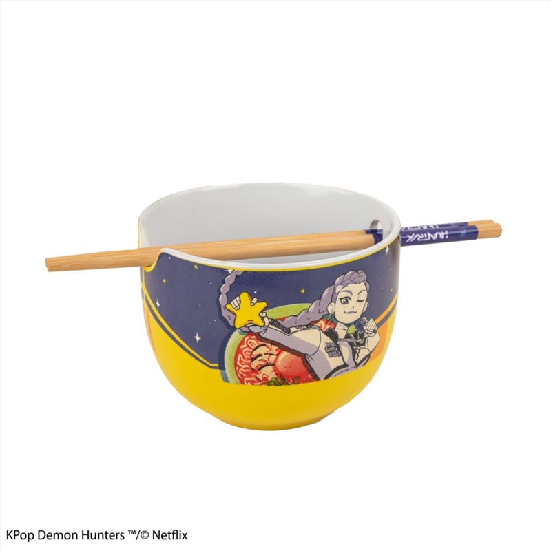 KPop Demon Hunters - Rumi Superstar Flavor Ramen Bowl with Chopsticks/Product Detail/Diningware