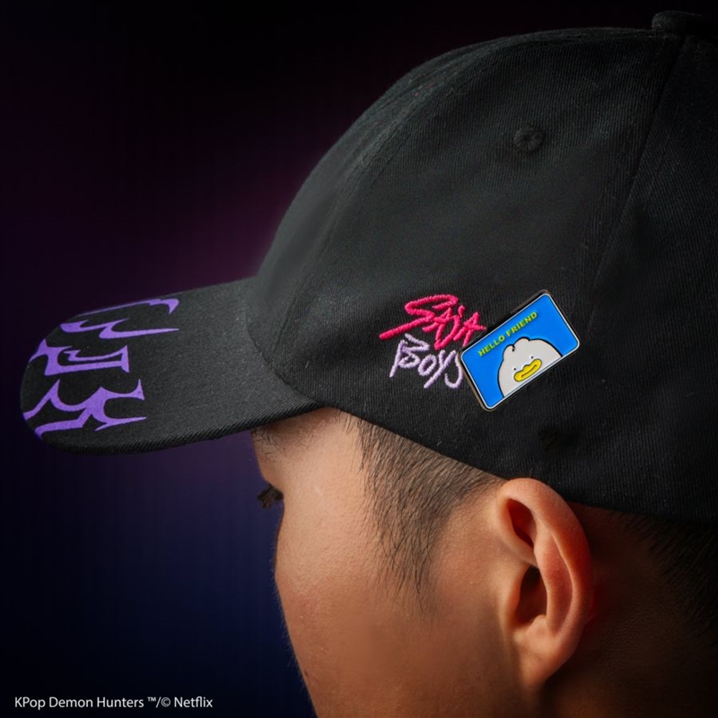 KPop Demon Hunters - Rujinu Letters Pin/Product Detail/Buttons & Pins